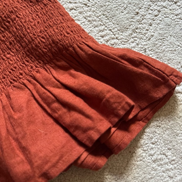 Abercrombie & Fitch Smocked Mini Dress NWOT Size Medium - Picture 8 of 9